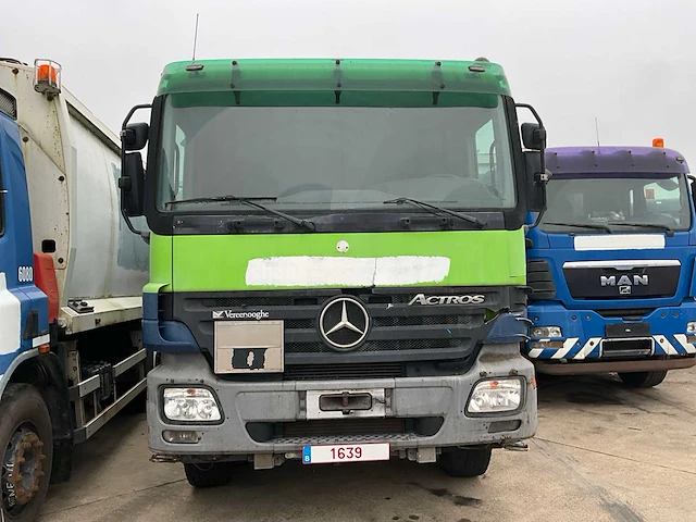 2005 mercedes-benz actros vrachtwagen werftankwagen vacuüm werf - afbeelding 7 van  14