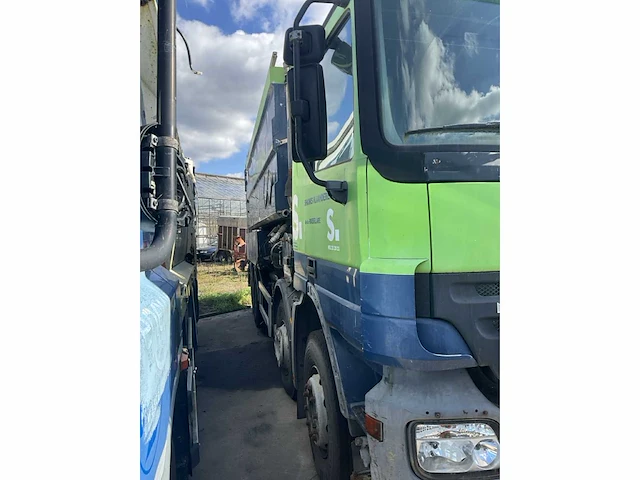 2005 mercedes-benz actros vrachtwagen werftankwagen vacuüm werf - afbeelding 8 van  14