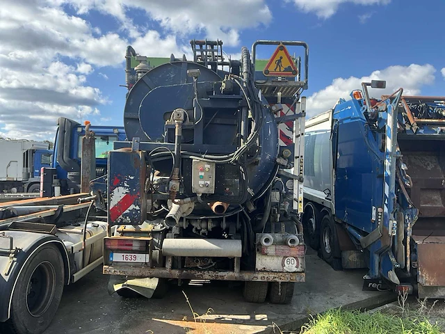 2005 mercedes-benz actros vrachtwagen werftankwagen vacuüm werf - afbeelding 11 van  14