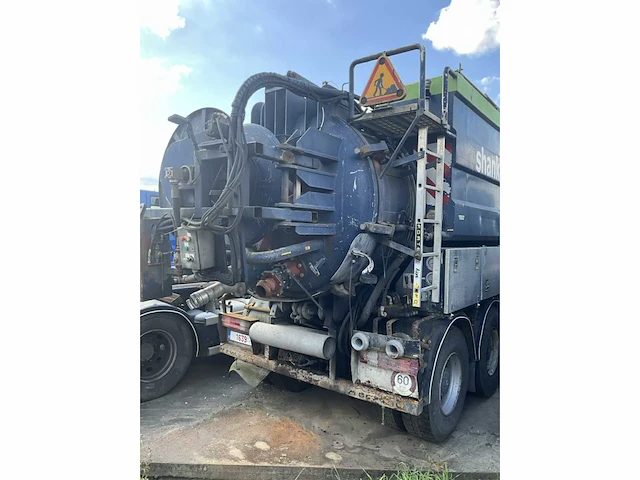 2005 mercedes-benz actros vrachtwagen werftankwagen vacuüm werf - afbeelding 12 van  14