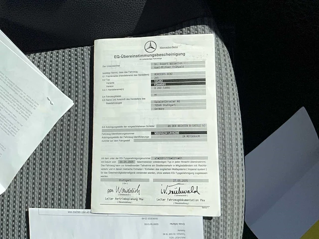 2005 mercedes-benz b 200 turbo personenauto - afbeelding 43 van  56