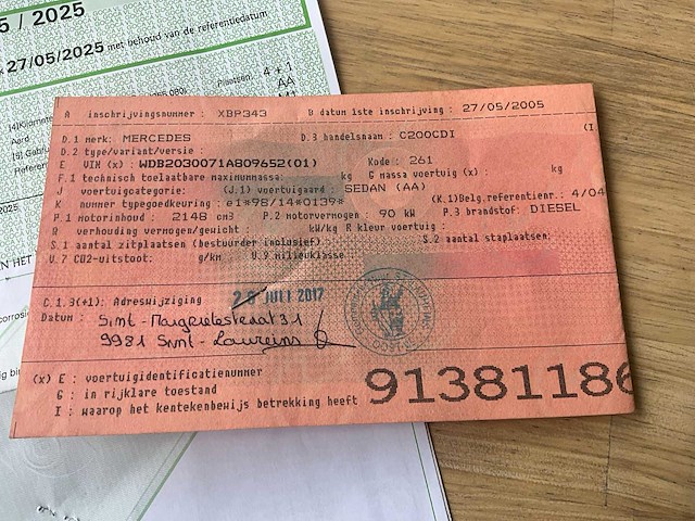 2005 mercedes-benz c200cdi - afbeelding 20 van  30