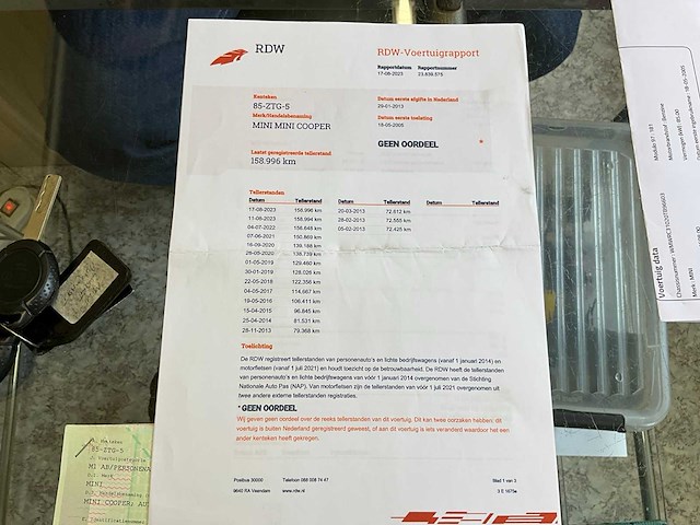 2005 mini cooper personenauto - afbeelding 41 van  44