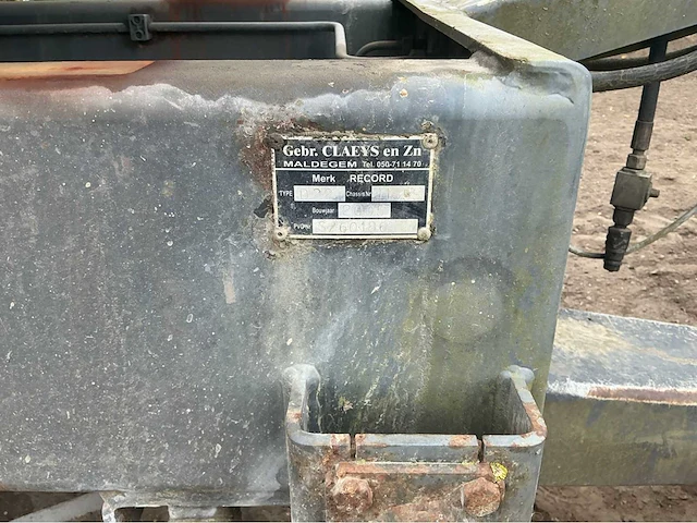 2005 record d22 dumper aanhanger - afbeelding 2 van  10