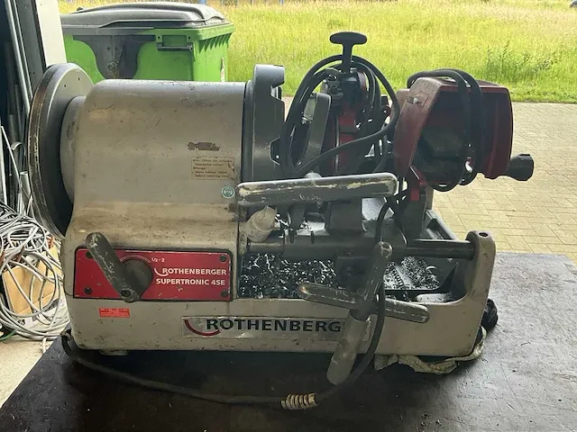 2005 rothenberger supertronic 4se draadsnijmachine - afbeelding 1 van  7