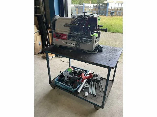 2005 rothenberger supertronic 4se draadsnijmachine - afbeelding 7 van  7