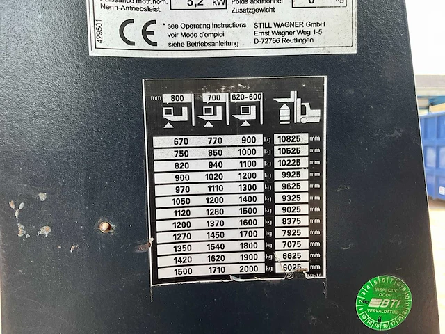 2005 still fm20 reach truck - afbeelding 11 van  21