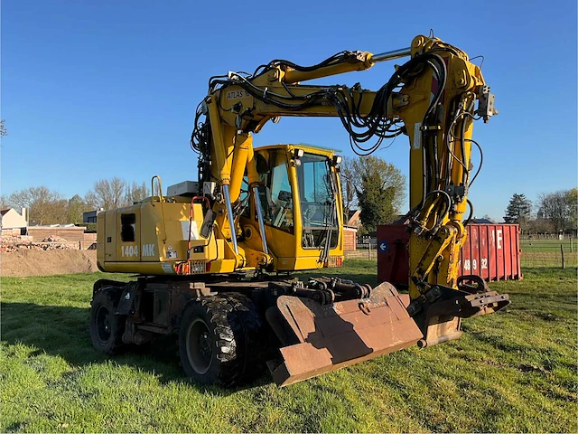 2005 terex atlas 140 4 mk banden graafmachines - afbeelding 1 van  35