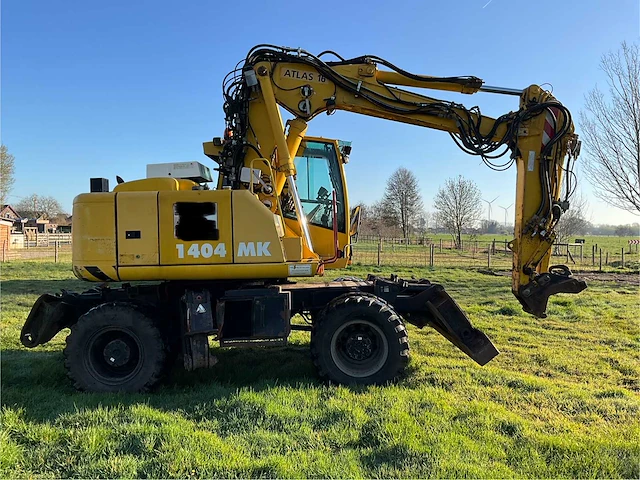 2005 terex atlas 140 4 mk banden graafmachines - afbeelding 12 van  35