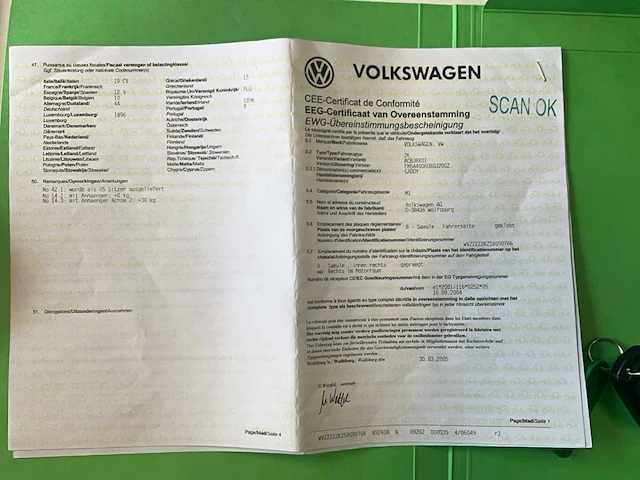 2005 volkswagen caddy - afbeelding 26 van  35