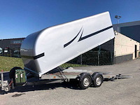 2005 weytens 22700w kantelbare gestroomlijnde auto carrier trailer auto trailer - afbeelding 1 van  17