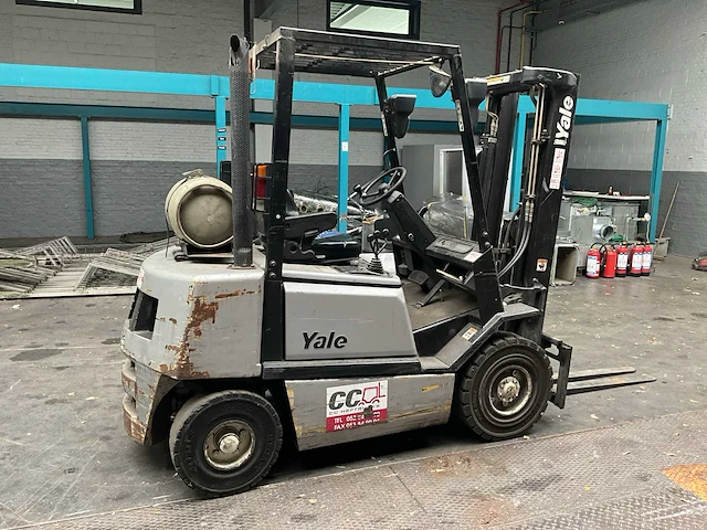 2005 yale glp25tff2170 vorkheftruck - afbeelding 9 van  13