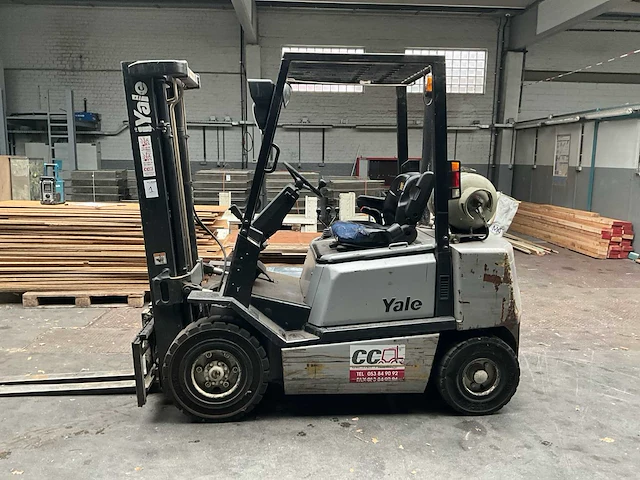 2005 yale glp25tff2170 vorkheftruck - afbeelding 13 van  13