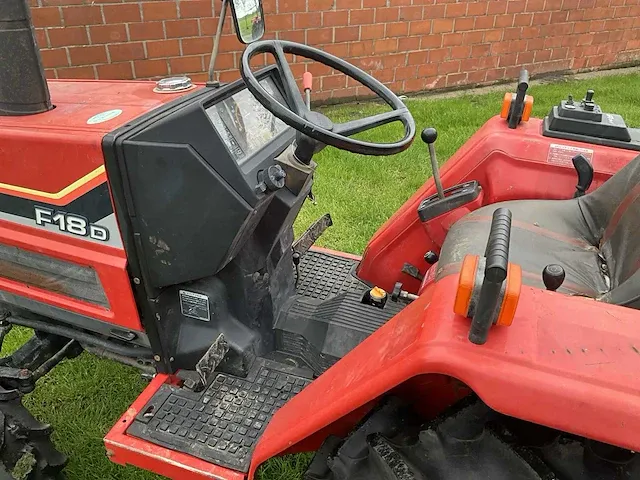 2005 yanmar f18d minitractor - afbeelding 13 van  16