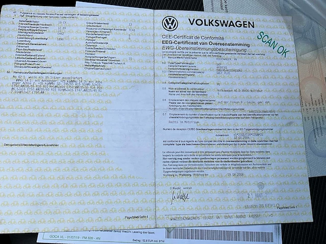 2006 - volkswagen golf - personenauto - afbeelding 24 van  30
