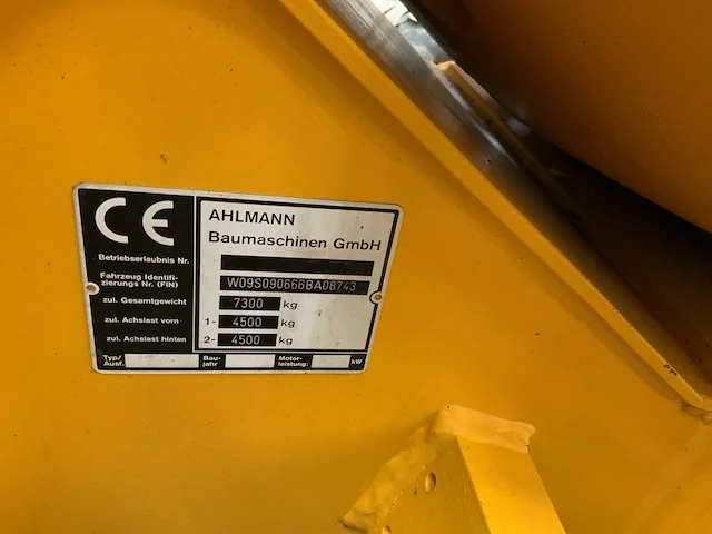 2006 ahlmann az85 wiellader - afbeelding 10 van  18