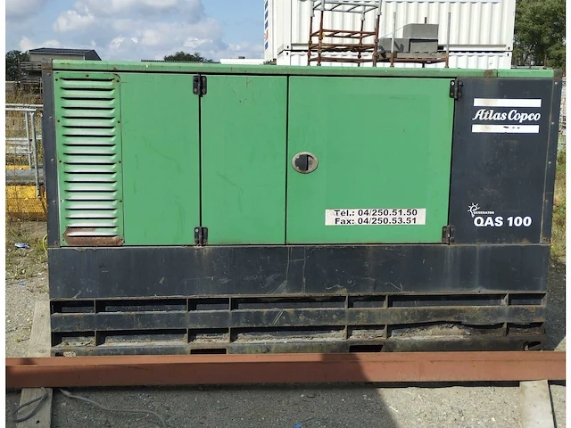 2006 atlas copco qas100 groupe électrogène - afbeelding 2 van  11