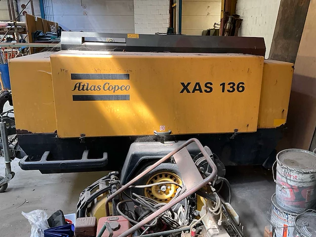 2006 atlas copco xas136 mobiele luchtcompressor - afbeelding 11 van  16