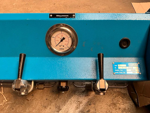 2006 bauer fl bedieningspaneel voor compressor - afbeelding 1 van  5
