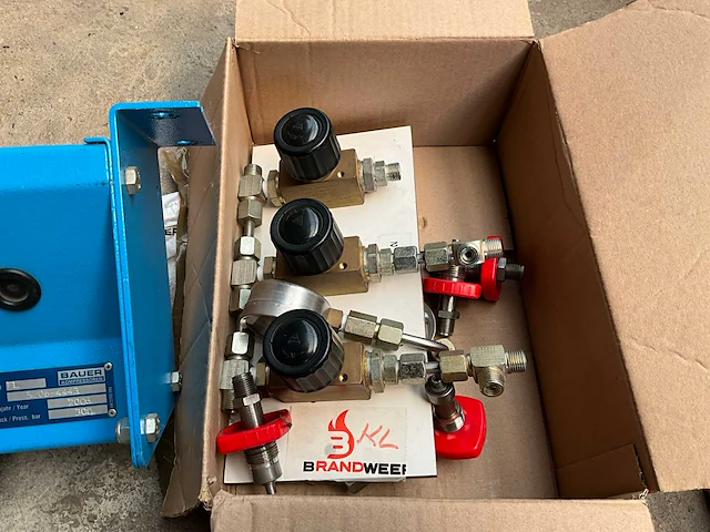 2006 bauer fl bedieningspaneel voor compressor - afbeelding 5 van  5