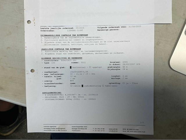 2006 benzzato gru 120 snelmontagekraan+100kva stroomgenerator - afbeelding 14 van  22