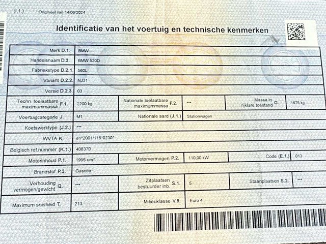 2006 bmw 520d touring break - afbeelding 7 van  21