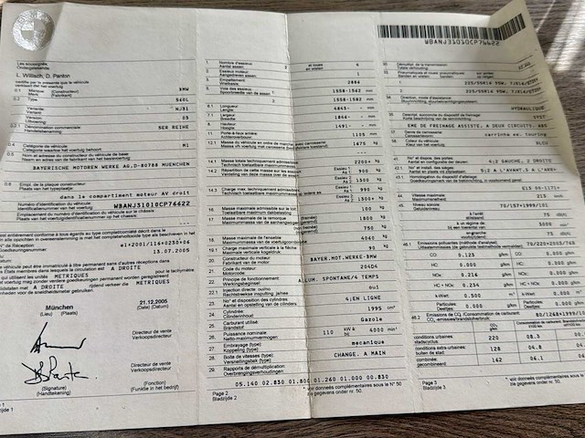 2006 bmw 520d touring break - afbeelding 8 van  21