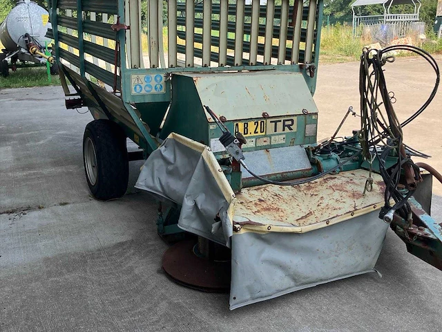 2006 bonino ab20tr zelfladende maai-opraapwagen - afbeelding 17 van  19