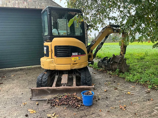 2006 caterpillar 303c cr - minigraafmachine - afbeelding 12 van  43