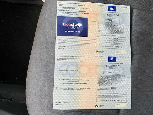2006 citroën berlingo 1.6d bedrijfswagen - afbeelding 25 van  35