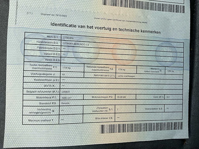 2006 citroën berlingo 1.6d bedrijfswagen - afbeelding 26 van  35