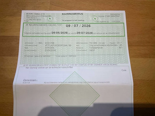 2006 citroën berlingo personenauto - afbeelding 30 van  39
