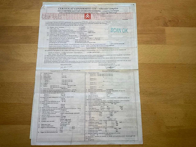 2006 citroën berlingo personenauto - afbeelding 33 van  39