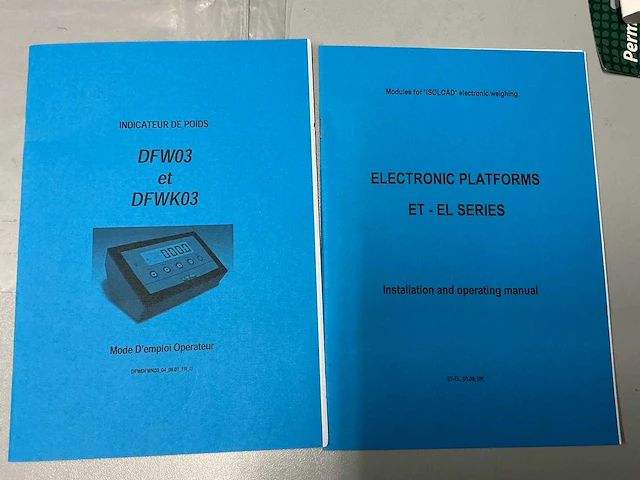 2006 dini argeo etf30 vloerweegschaal - afbeelding 2 van  16