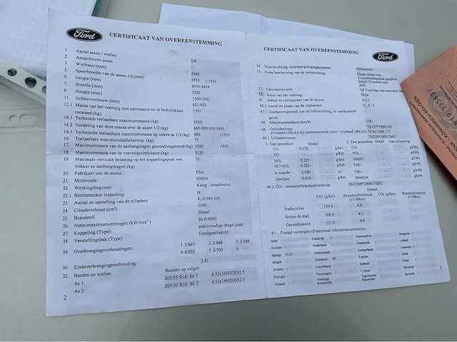 2006 ford c-max tdci c-max tdci personenauto - afbeelding 41 van  47