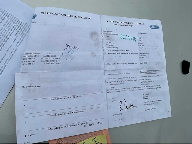 2006 ford c-max tdci c-max tdci personenauto - afbeelding 42 van  47