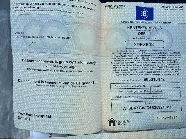 2006 ford fiesta personenauto - afbeelding 26 van  35
