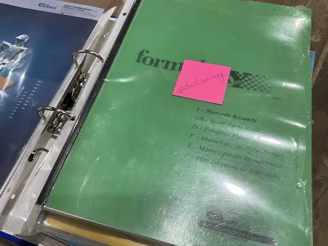 2006 giben formula platen opdeelzaagmachine - afbeelding 33 van  34