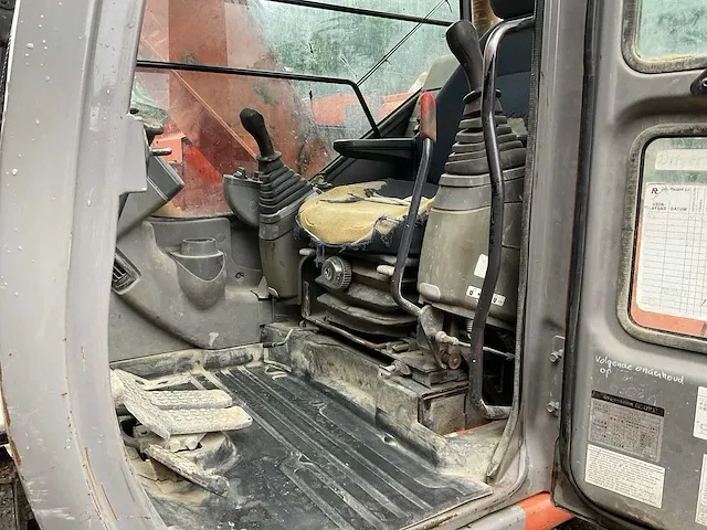 2006 hitachi zaxis 135 us rupsgraafmachine - afbeelding 3 van  12