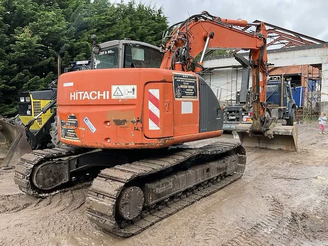 2006 hitachi zaxis 135 us rupsgraafmachine - afbeelding 7 van  12