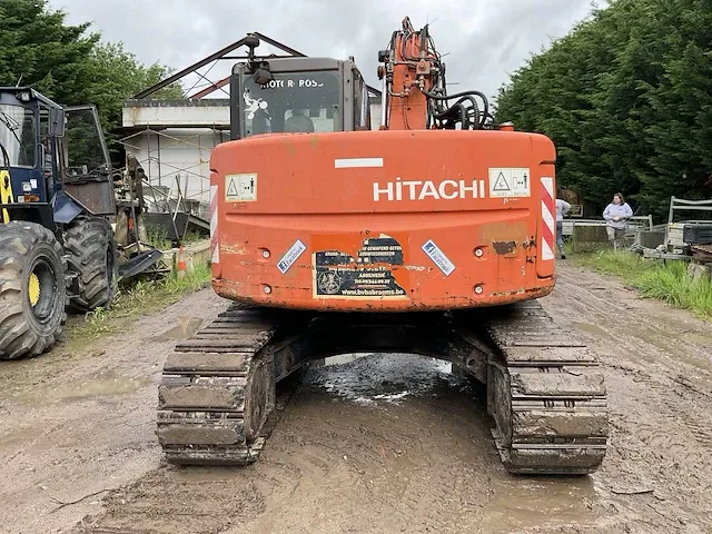 2006 hitachi zaxis 135 us rupsgraafmachine - afbeelding 8 van  12
