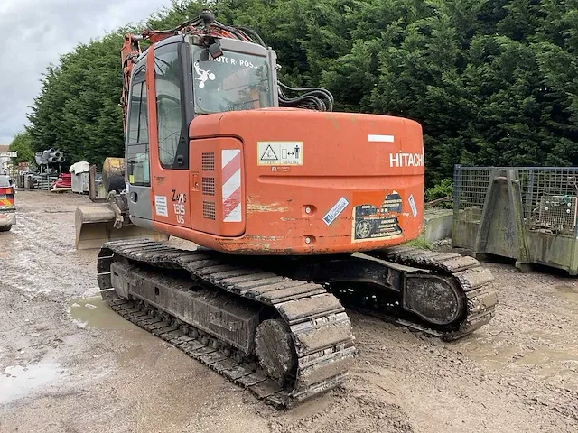 2006 hitachi zaxis 135 us rupsgraafmachine - afbeelding 9 van  12