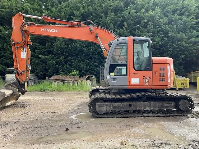 2006 hitachi zaxis 135 us rupsgraafmachine - afbeelding 10 van  12
