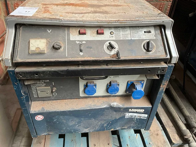 2006 honda ex5500 stroomgenerator - afbeelding 3 van  6