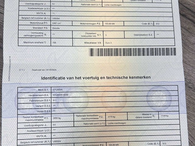 2006 hyundai h200 bestelwagen - trekhaak - afbeelding 10 van  21