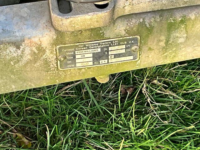 2006 ifor williams gx105hd aanhangwagen - afbeelding 9 van  28