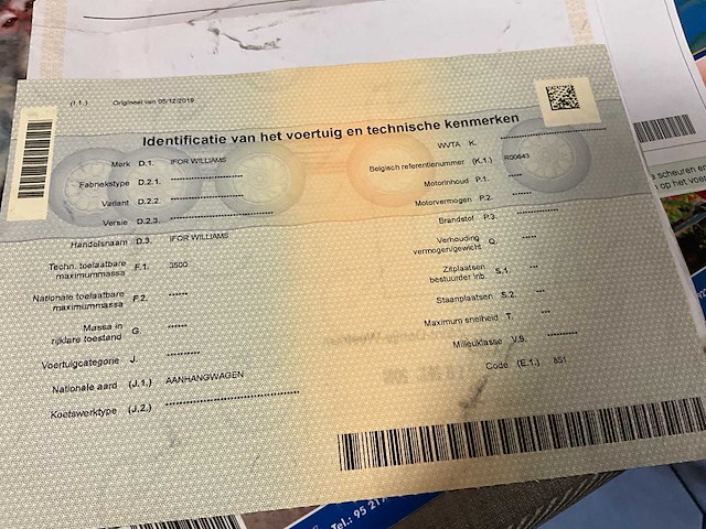 2006 ifor williams gx105hd aanhangwagen - afbeelding 20 van  28