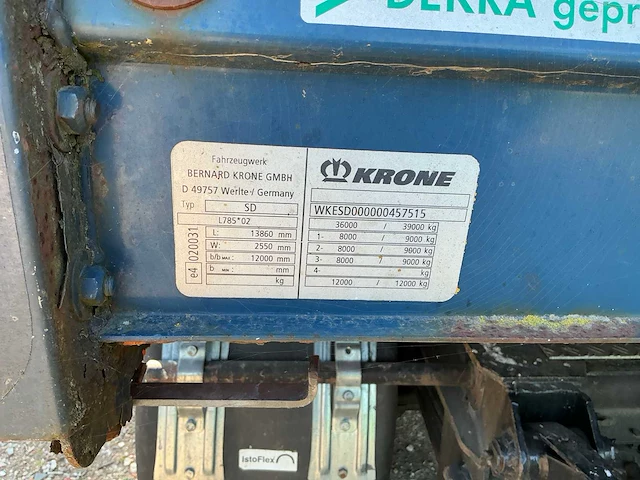 2006 krone sd oplegger - afbeelding 13 van  29
