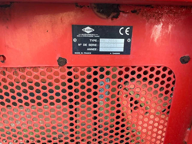 2006 kuhn pk2050 voedermachine - afbeelding 10 van  19