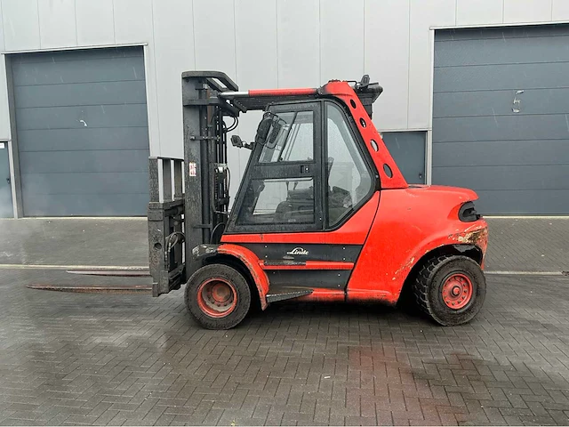 2006 linde h80d-900-03 vorkheftruck diesel - afbeelding 3 van  11